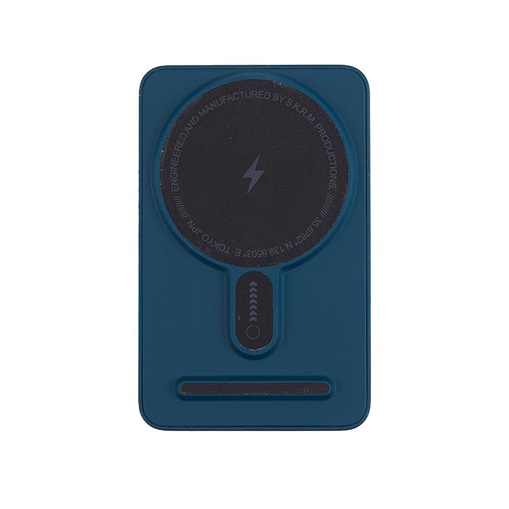 SkinArma Spunk Taşınabilir Wireless Şarj ve PD Hızlı Şarj Özellikli Powerbank 15W 5000mAh