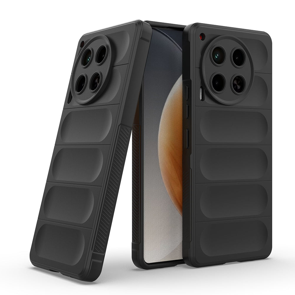 Tecno Camon 30 4G Kılıf Esnek TPU Oyuklu Arka Yüzey Tasarımlı Zore Etnik Silikon Kılıf