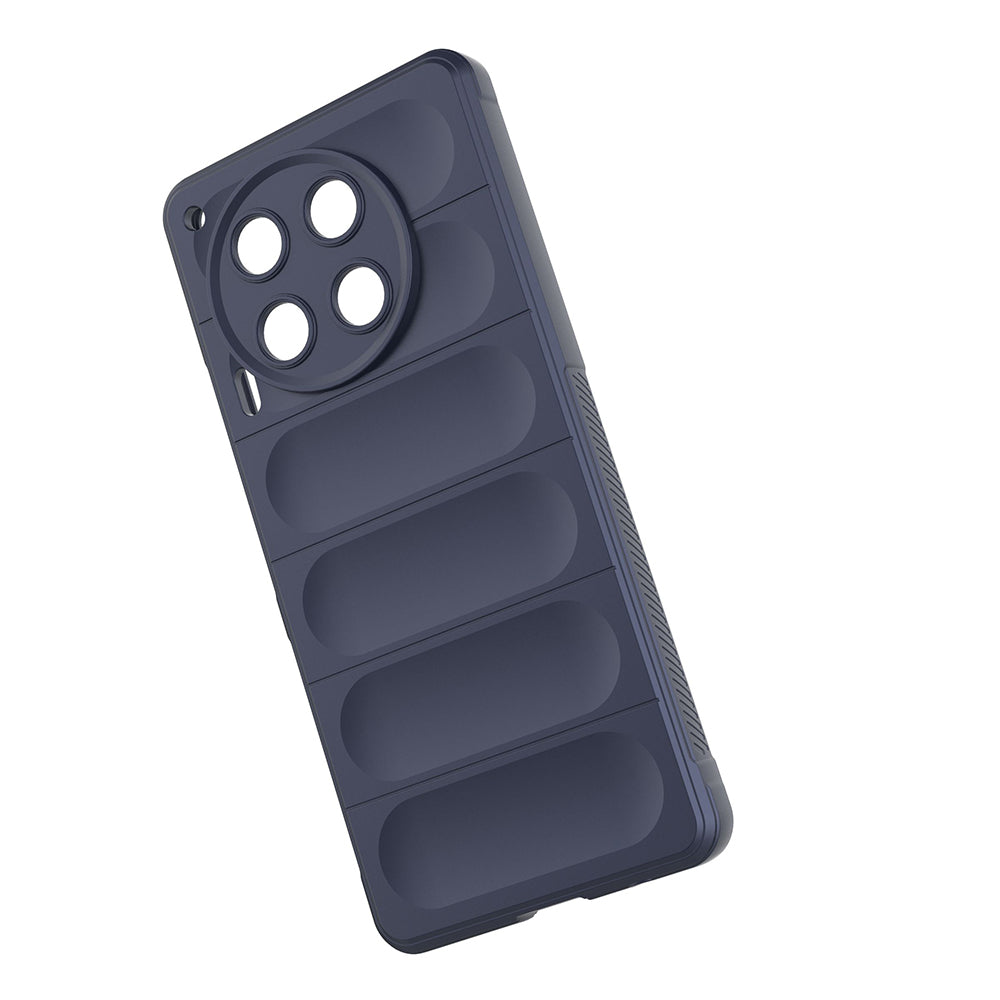 Tecno Camon 30 4G Kılıf Esnek TPU Oyuklu Arka Yüzey Tasarımlı Zore Etnik Silikon Kılıf