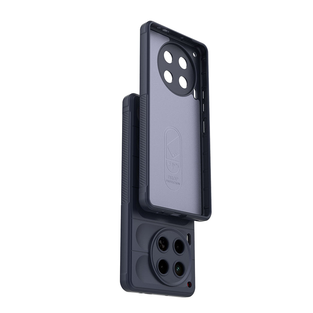 Tecno Camon 30 4G Kılıf Esnek TPU Oyuklu Arka Yüzey Tasarımlı Zore Etnik Silikon Kılıf