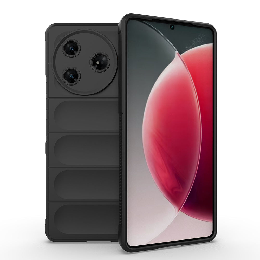 Tecno Camon 30 Pro 5G Kılıf Esnek TPU Oyuklu Arka Yüzey Tasarımlı Zore Etnik Silikon Kılıf