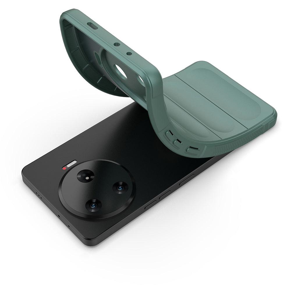 Tecno Camon 30 Pro 5G Kılıf Esnek TPU Oyuklu Arka Yüzey Tasarımlı Zore Etnik Silikon Kılıf