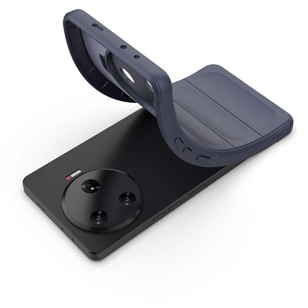 Tecno Camon 30 Pro 5G Kılıf Esnek TPU Oyuklu Arka Yüzey Tasarımlı Zore Etnik Silikon Kılıf