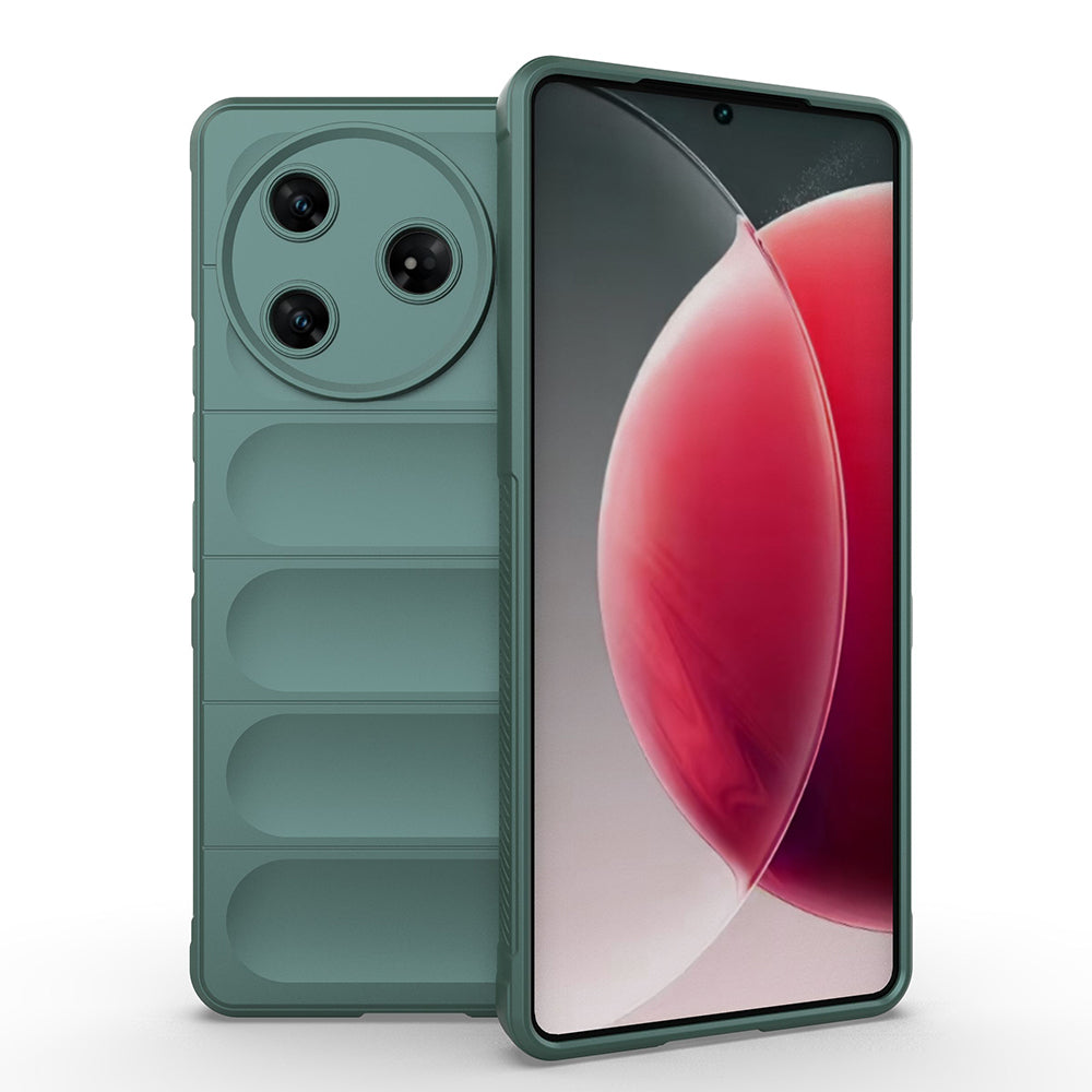 Tecno Camon 30 Pro 5G Kılıf Esnek TPU Oyuklu Arka Yüzey Tasarımlı Zore Etnik Silikon Kılıf