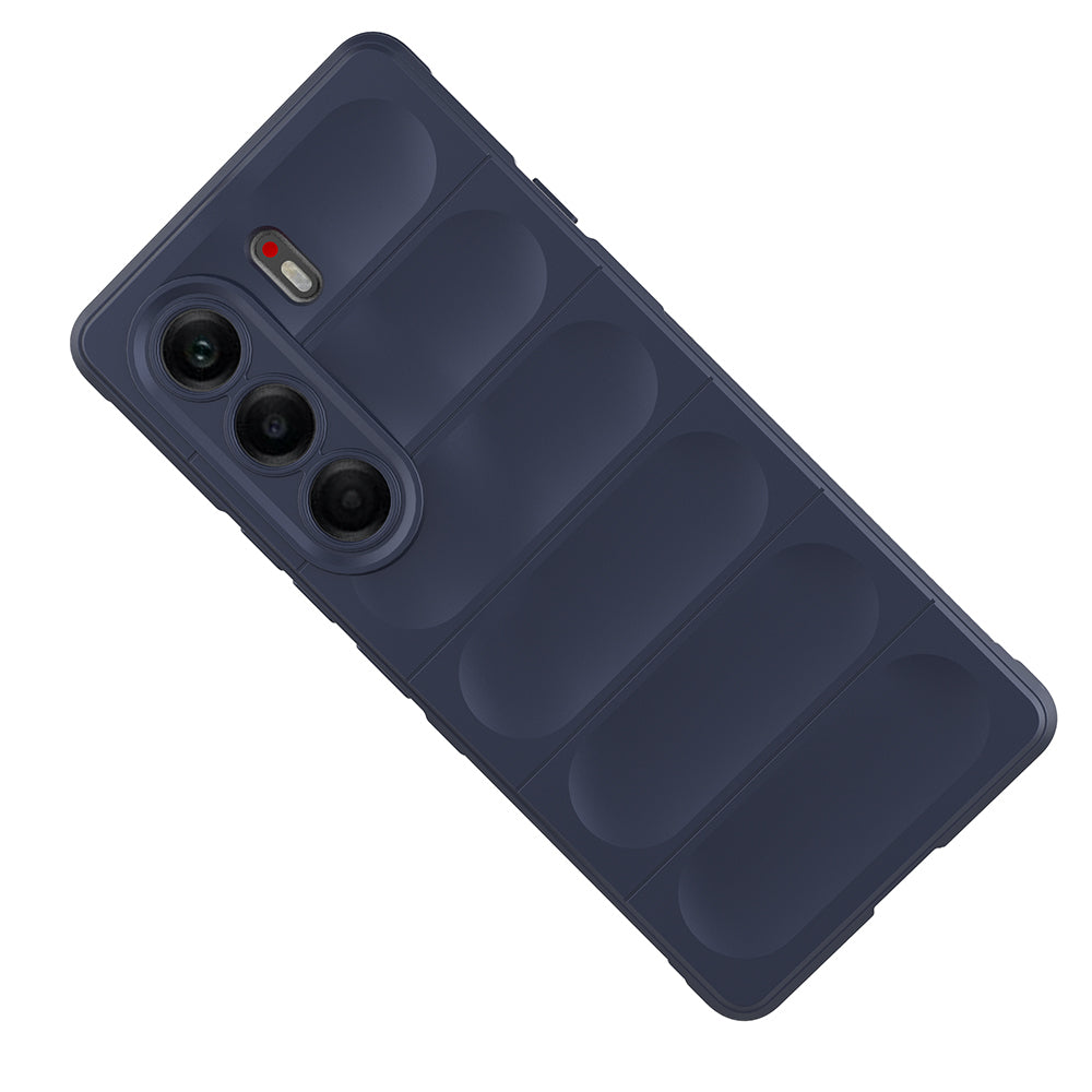 Tecno Camon 40 Pro Kılıf Esnek TPU Oyuklu Arka Yüzey Tasarımlı Zore Etnik Silikon Kılıf