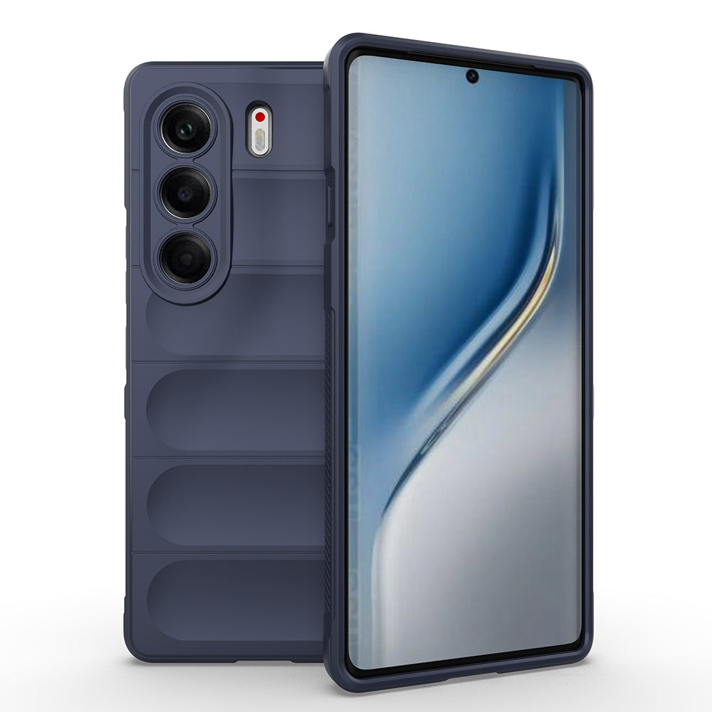 Tecno Camon 40 Pro Kılıf Esnek TPU Oyuklu Arka Yüzey Tasarımlı Zore Etnik Silikon Kılıf