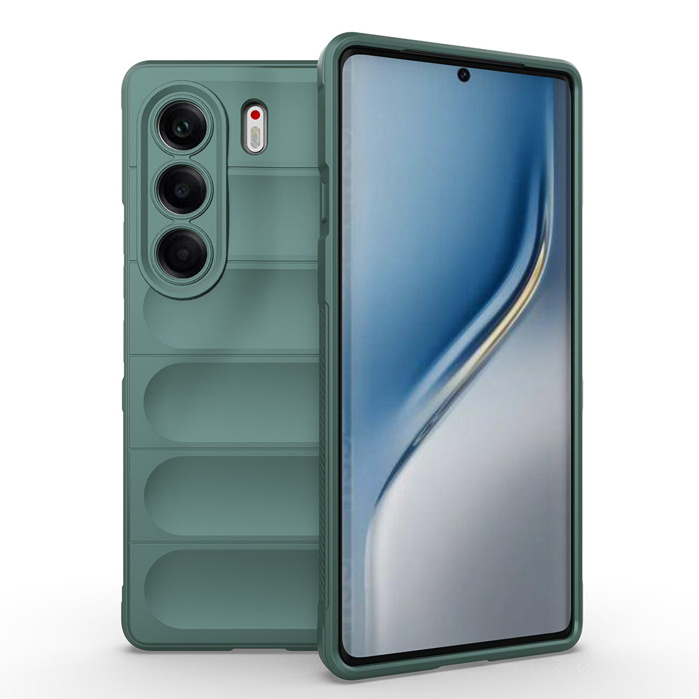 Tecno Camon 40 Pro Kılıf Esnek TPU Oyuklu Arka Yüzey Tasarımlı Zore Etnik Silikon Kılıf