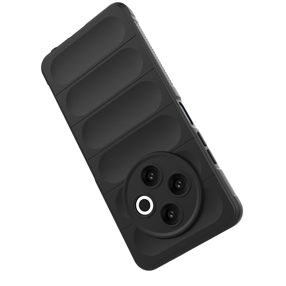 Tecno Spark 30 4G Kılıf Esnek TPU Oyuklu Arka Yüzey Tasarımlı Zore Etnik Silikon Kılıf