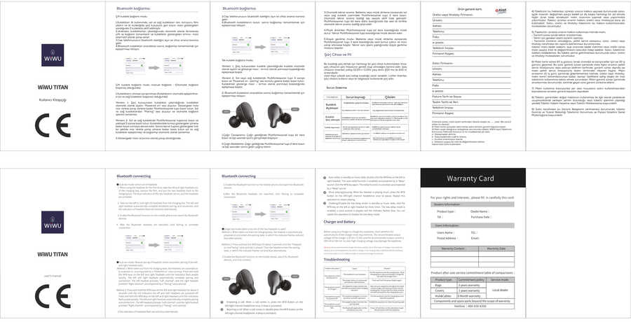 Wiwu Airbuds Titan Bluetooth Kulaklık