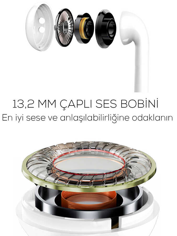 Wiwu Airbuds X Pro Light Sensor Bluetooth Kulaklık