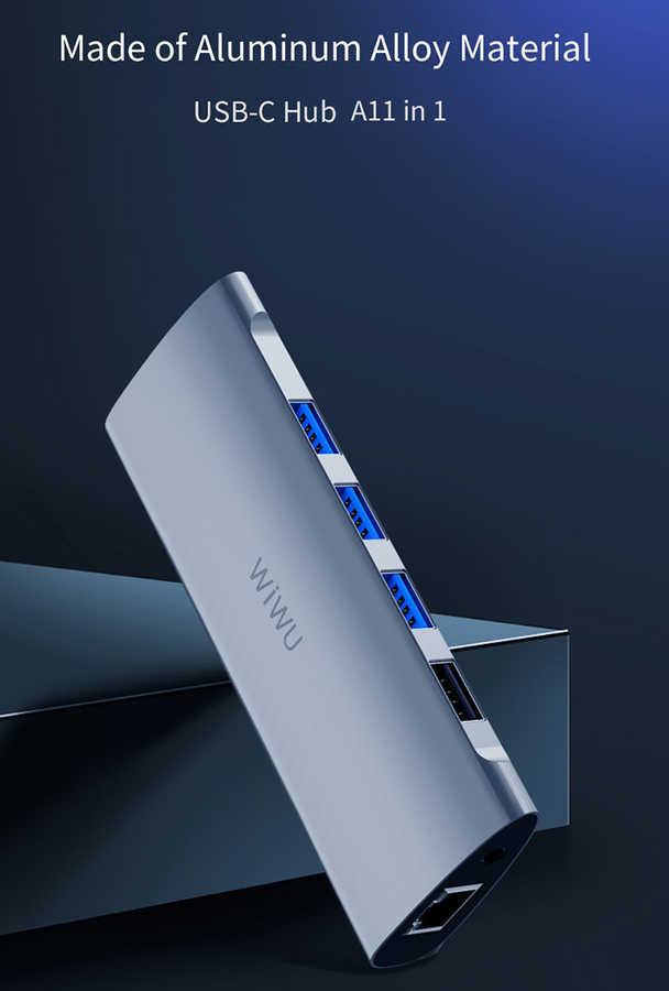 Wiwu Alpha 11 in 1 Type-C Hub