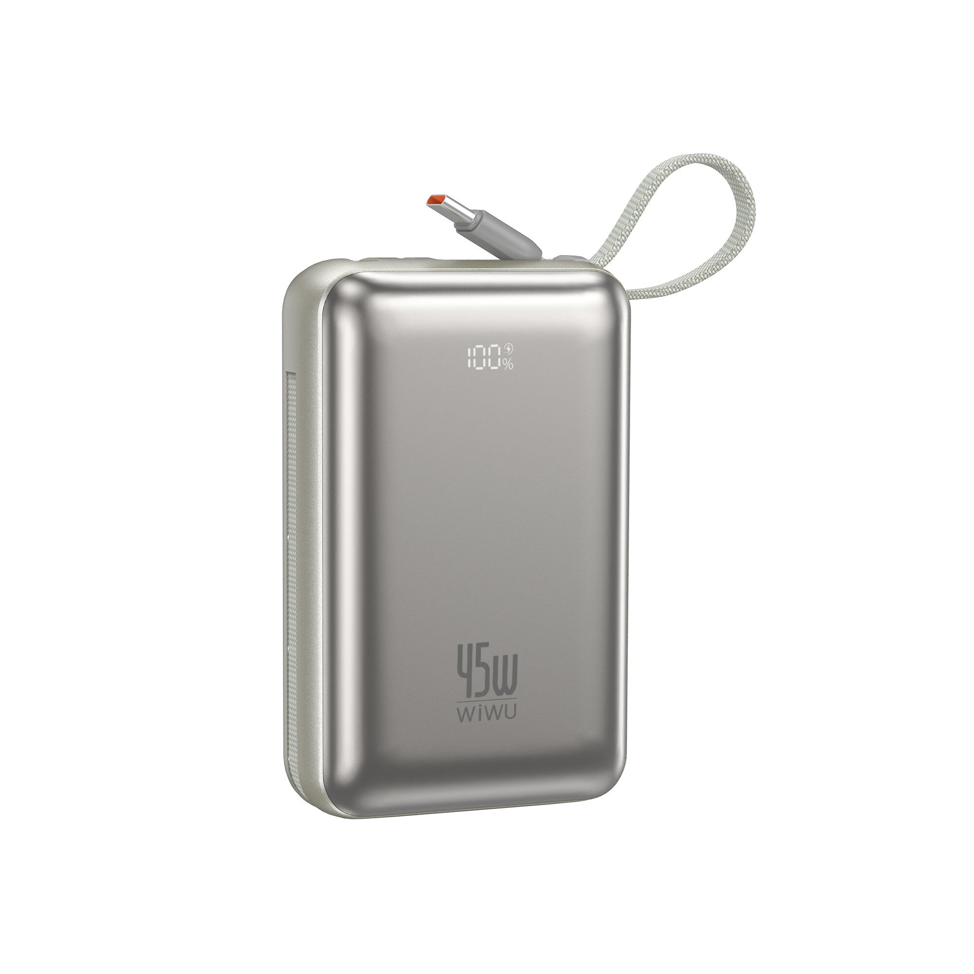 Wiwu AS-182 Galaxy Pro Max Serisi Type-C Lightning Çıkışlı Taşınabilir Powerbank PD 45W 20000mAh