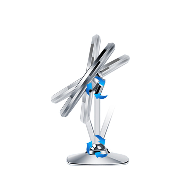 Wiwu CH027 360 Derece Dönebilen Magnetik Düz Zemin Versiyon Araç Telefon Tutucu