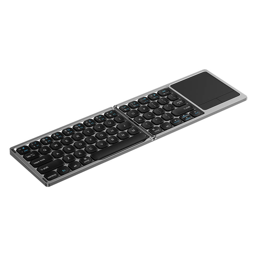Wiwu FMK-04 Katlanabilir Bluetooth Kablosuz Multifonksiyonel Touchpad Klavye