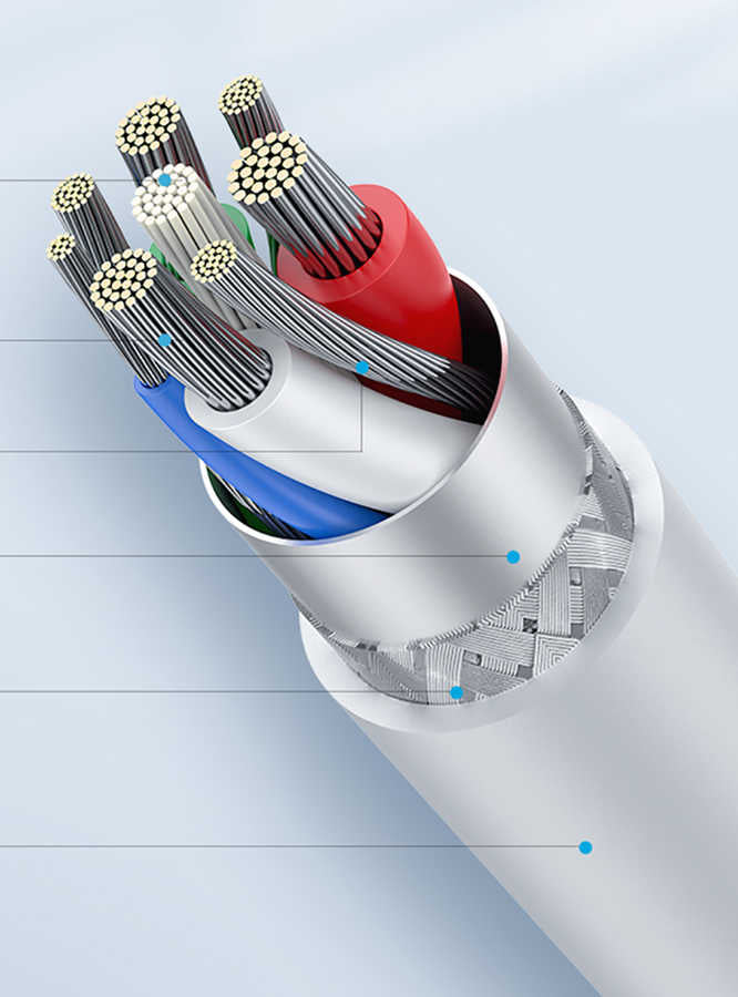 Wiwu G20 Gear Charging Type-C Kablo