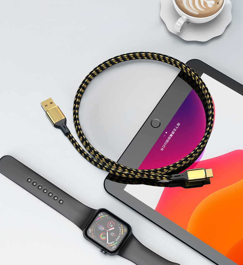 Wiwu Golden Series GD-101 Type-C Data Kablo 2M