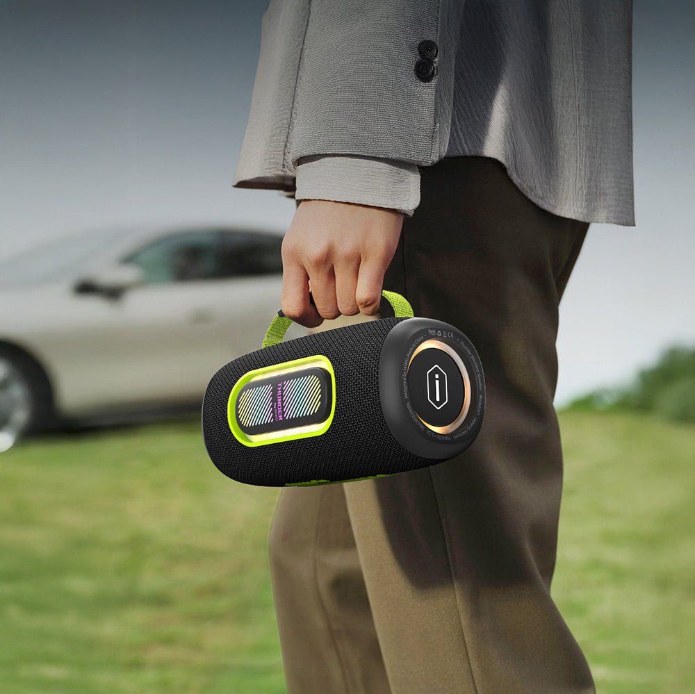 Wiwu H7 RGB Işıklı Askılı TWS Bluetooth Speaker Hoparlör v5.3 40W