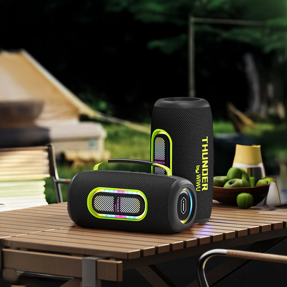 Wiwu H7 RGB Işıklı Askılı TWS Bluetooth Speaker Hoparlör v5.3 40W