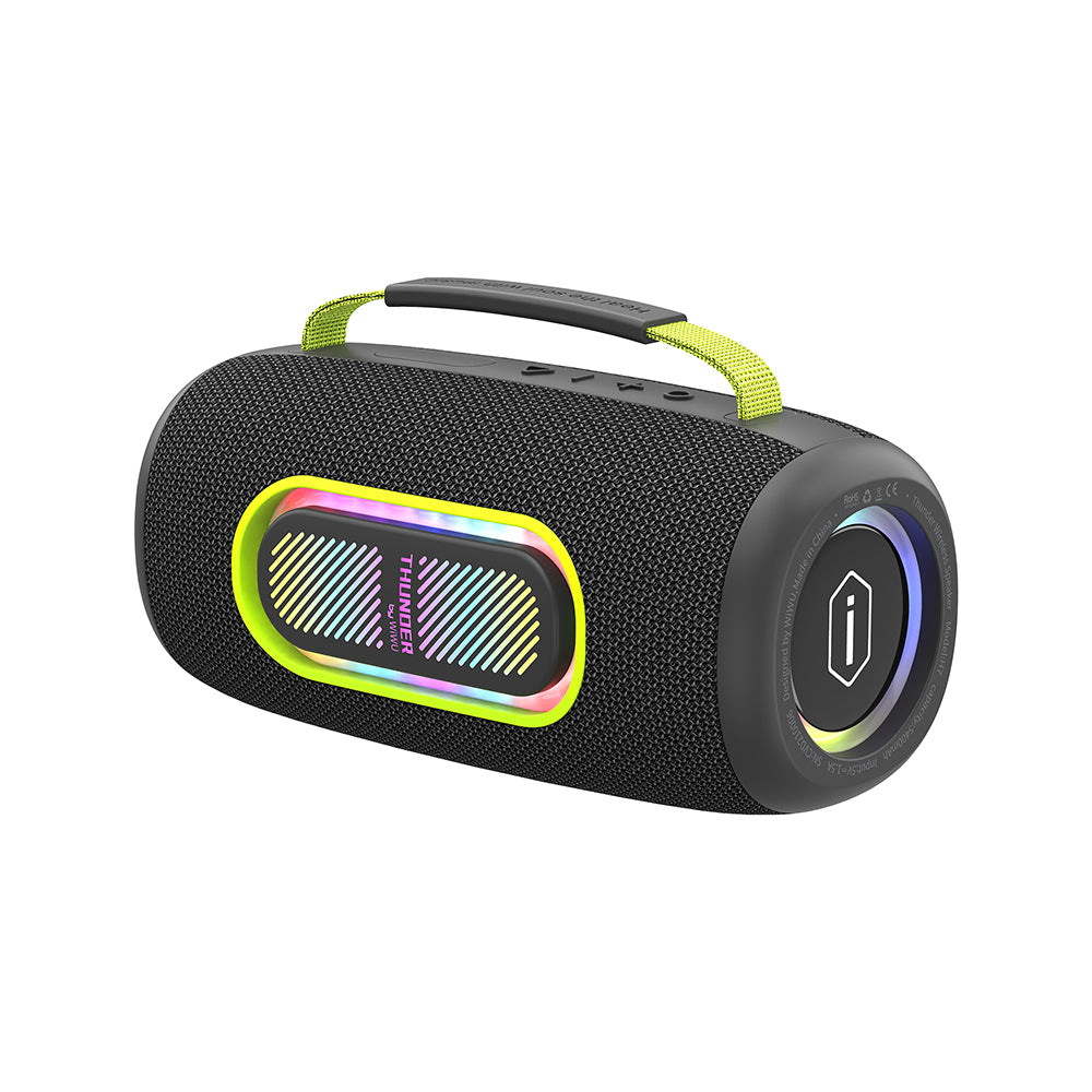 Wiwu H7 RGB Işıklı Askılı TWS Bluetooth Speaker Hoparlör v5.3 40W