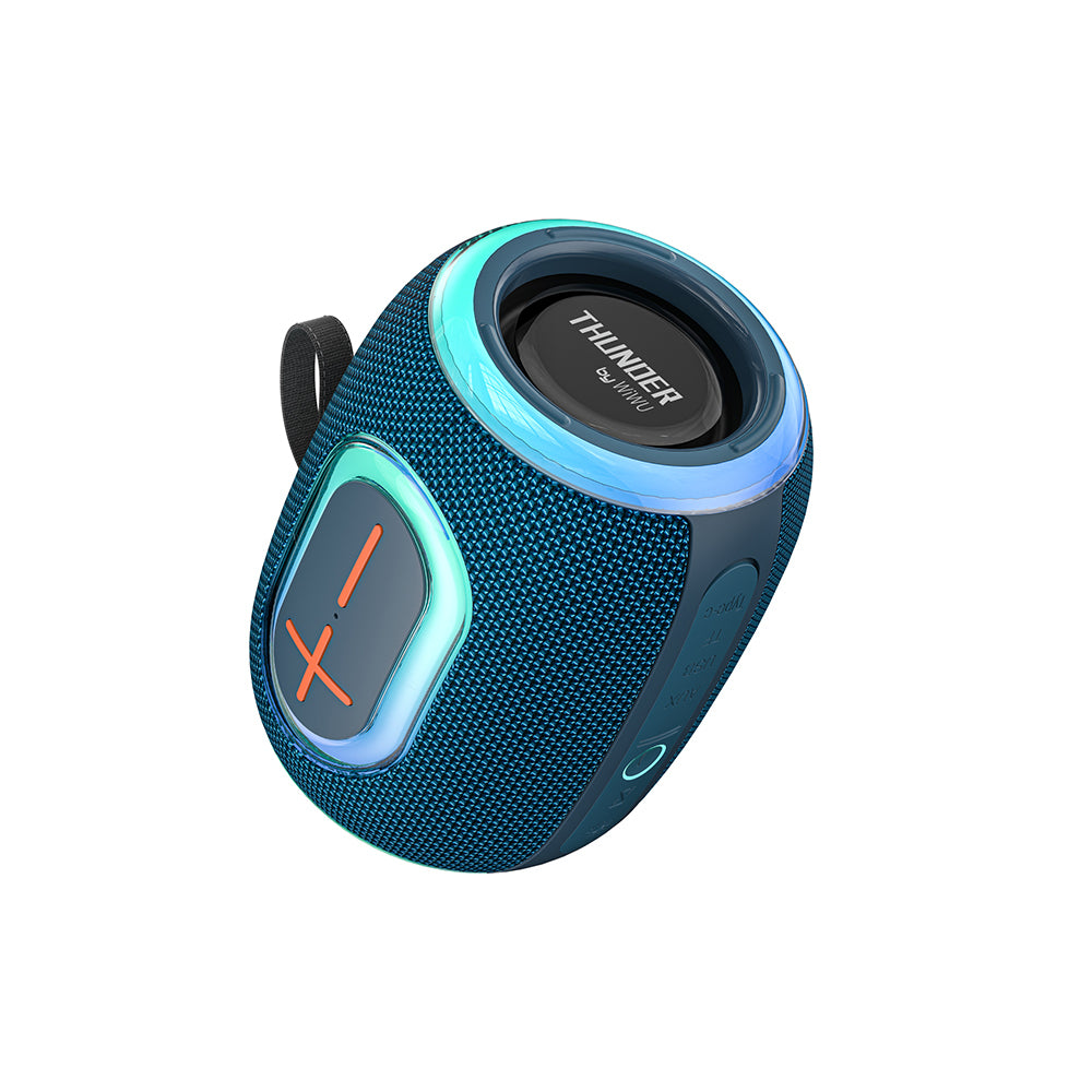 Wiwu H9 RGB Işıklı Askılı TWS Bluetooth Speaker Hoparlör v5.3 10W
