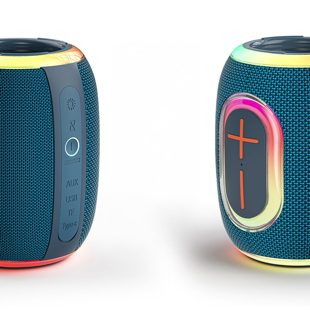 Wiwu H9 RGB Işıklı Askılı TWS Bluetooth Speaker Hoparlör v5.3 10W