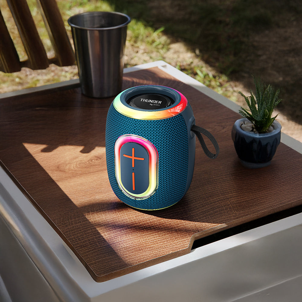 Wiwu H9 RGB Işıklı Askılı TWS Bluetooth Speaker Hoparlör v5.3 10W