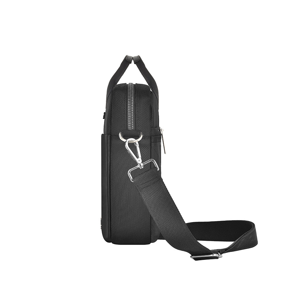 Wiwu Hali Serisi 1680D Su Geçirmez Polyester Kumaş Çapraz Vücut Askılı 14 inç Laptop Çantası