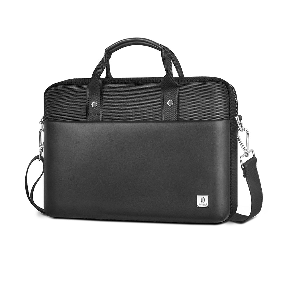 Wiwu Hali Serisi 1680D Su Geçirmez Polyester Kumaş Çapraz Vücut Askılı 15.6 inç Laptop Çantası
