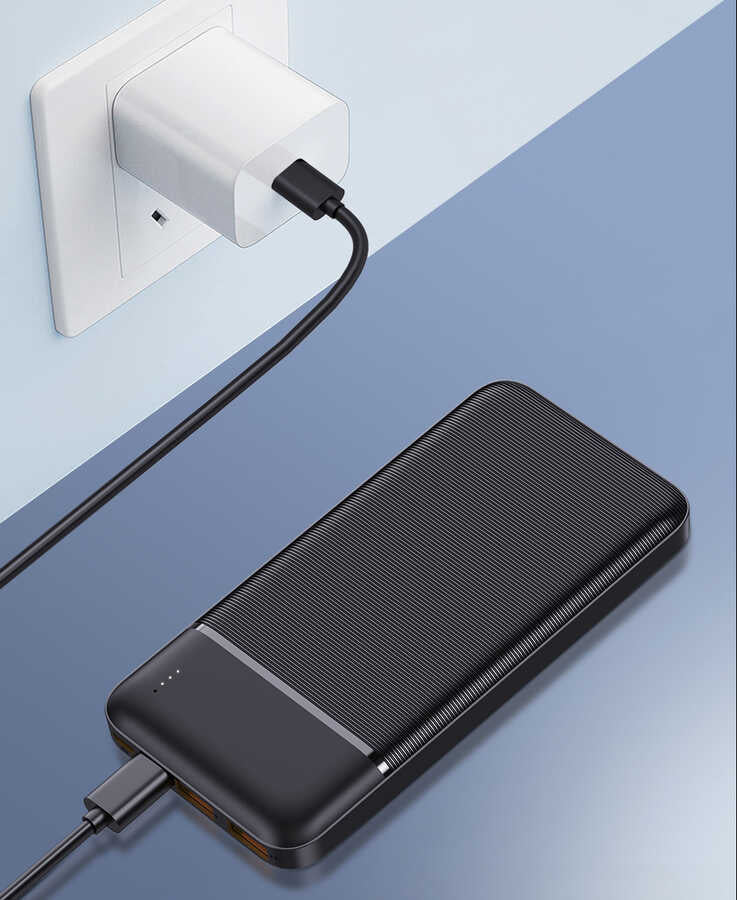 Wiwu JC-19 PD Hızlı Şarj Özellikli Şarj Göstergeli Powerbank 20W 10000mAh