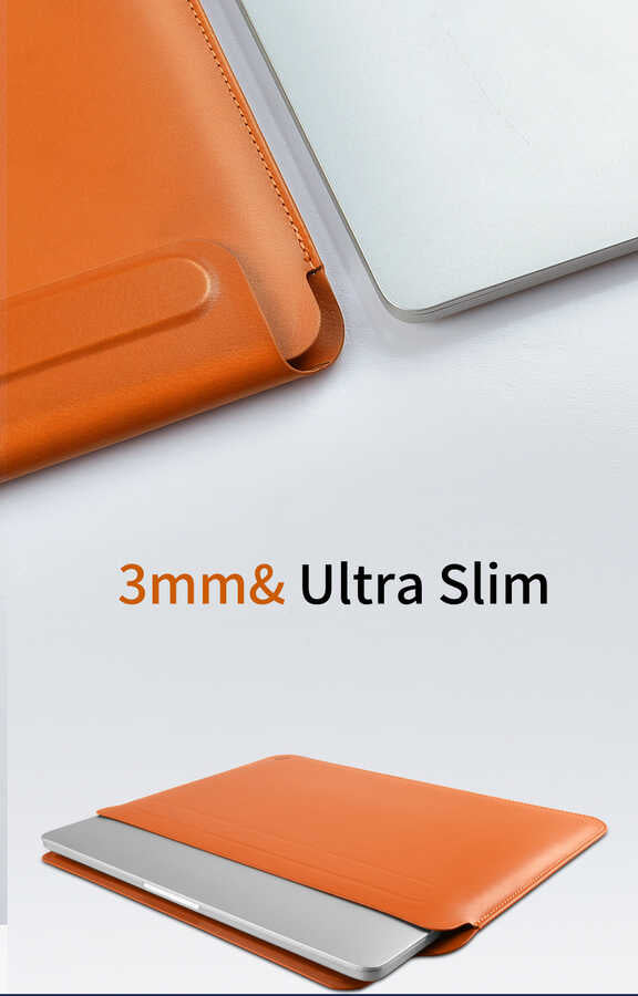 Macbook 13.3' Air Wiwu Macbook Skin Pro Portable Stand Kılıf