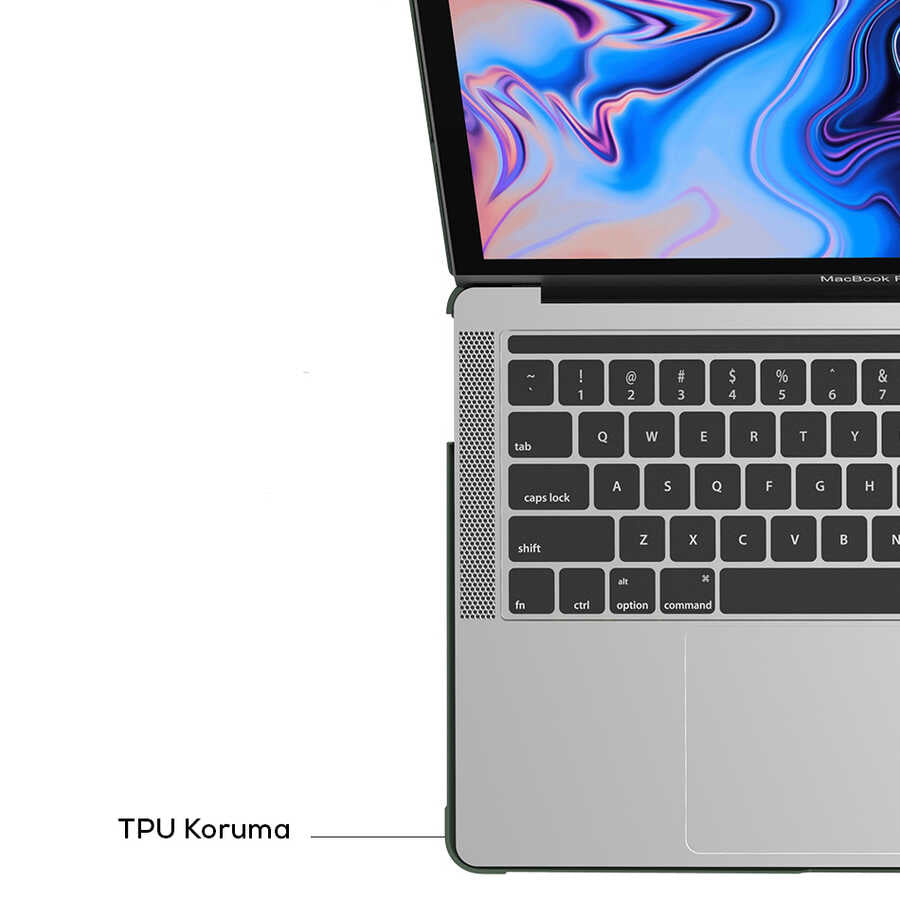 Macbook 13.3' New Pro 2018 Wiwu Macbook HP-01 iShield Kılıf