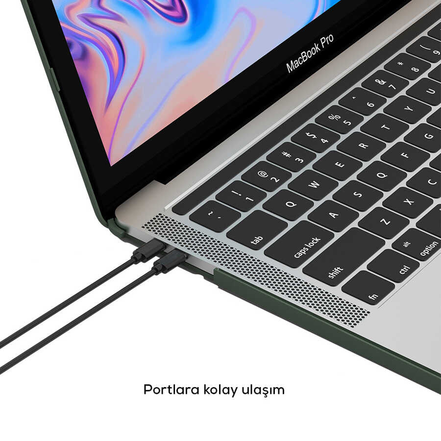 Macbook 13.3' New Pro 2018 Wiwu Macbook HP-01 iShield Kılıf