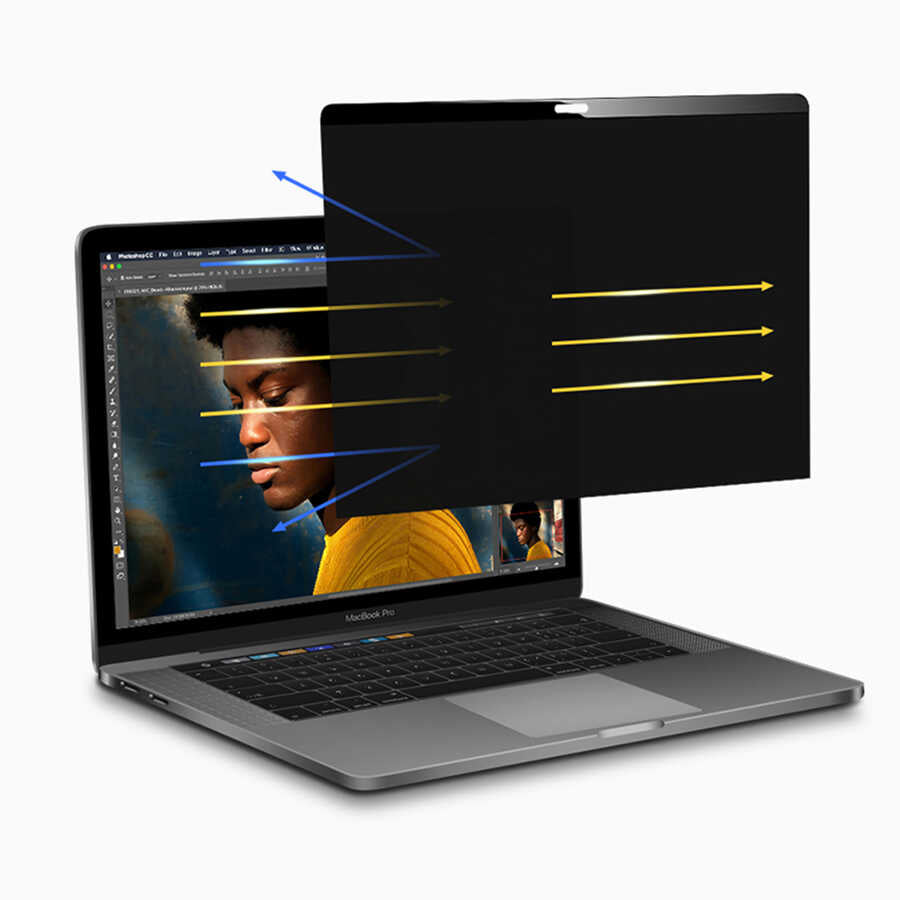 Macbook 13.3' New Pro Wiwu Privacy Ekran Koruyucu