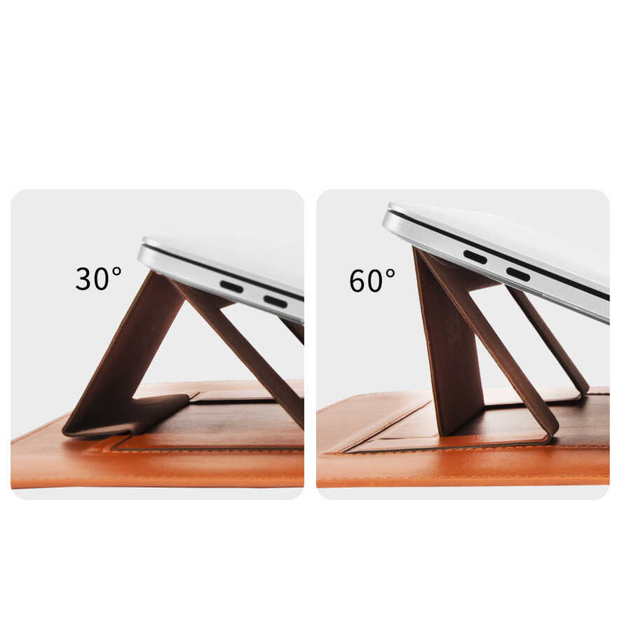 Macbook 13.3' Pro 2020 Wiwu Macbook Skin Pro Portable Stand Kılıf