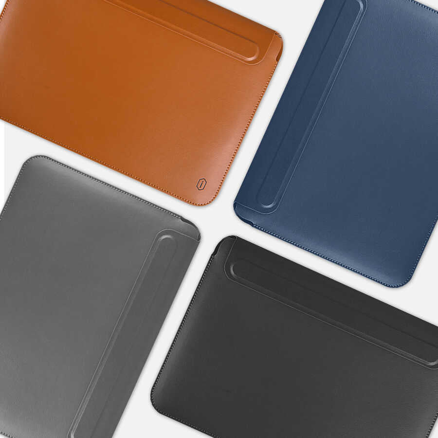 Macbook 13.3' Pro 2020 Wiwu Macbook Skin Pro Portable Stand Kılıf