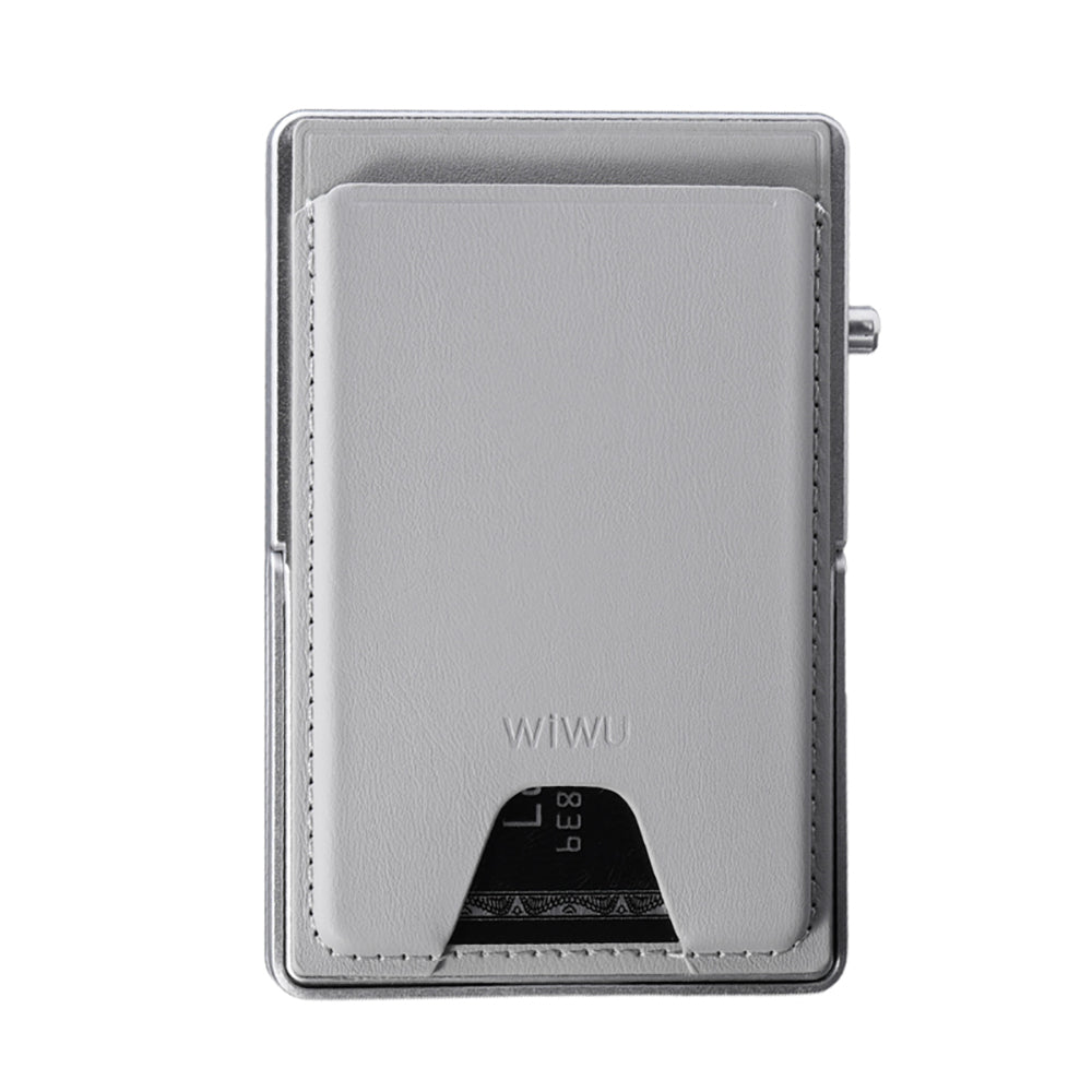 Wiwu MW-006 Tasarımlı 6 Hazneli PU Magnetik Standlı Kartlık
