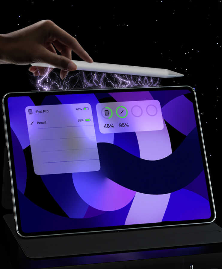 Wiwu Pencil W Dokunmatik Kalem Palm-Rejection Eğim Özellikli Çizim Kalemi