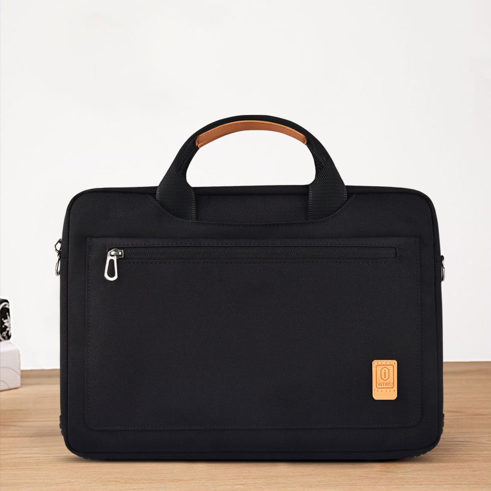 Wiwu Pioneer Pro Serisi Su Geçirmez Polyester Kumaş Omuz Askılı 14 inç Laptop Çantası