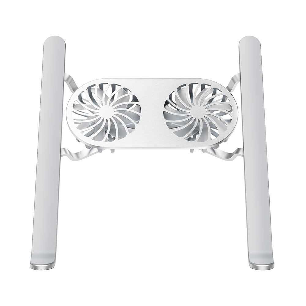 Wiwu S400 Pro Çift Fanlı Işıklı Katlanabilir Ayarlanabilir Laptop Standı 5W 3000RPM