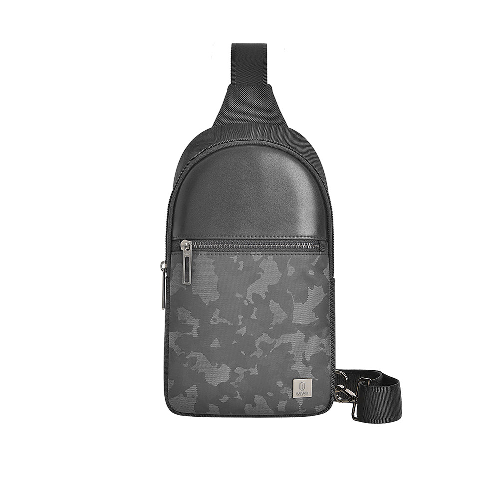 Wiwu Salem Serisi Crossbody Su Geçirmez Polyester Kumaş Omuz Askılı Çapraz Vücut Çantası