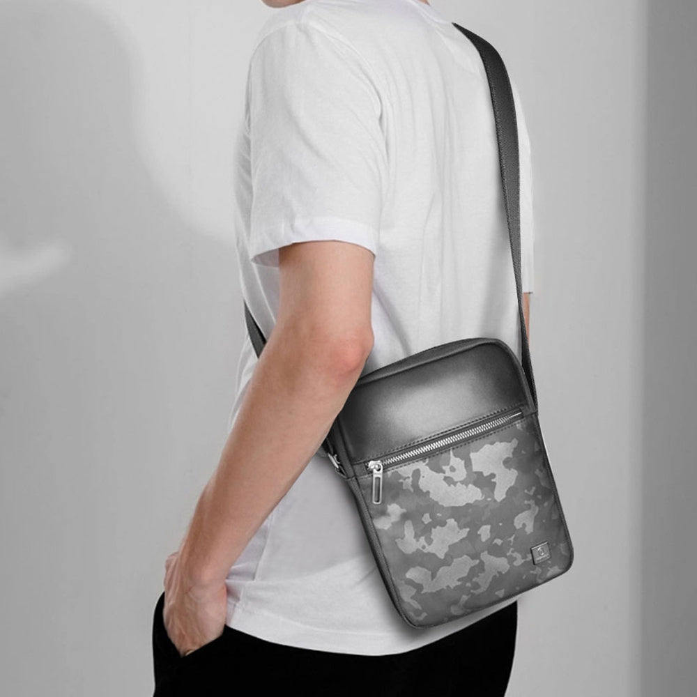 Wiwu Salem Serisi Sling Su Geçirmez Polyester Kumaş Çapraz Askılı Vücut Çantası