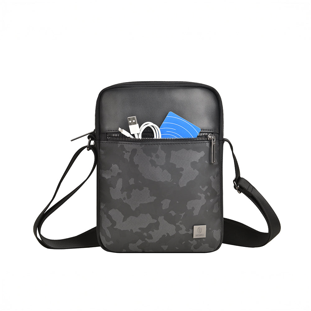 Wiwu Salem Serisi Sling Su Geçirmez Polyester Kumaş Çapraz Askılı Vücut Çantası