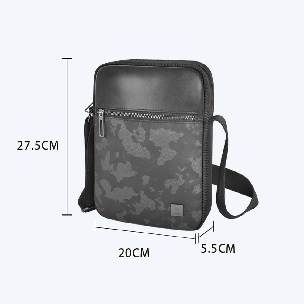 Wiwu Salem Serisi Sling Su Geçirmez Polyester Kumaş Çapraz Askılı Vücut Çantası