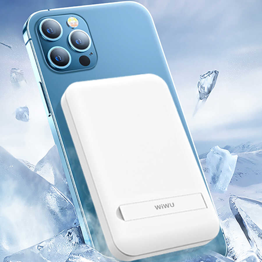 Wiwu SC10000 M-safe Mıknatıslı Wireless Powerbank
