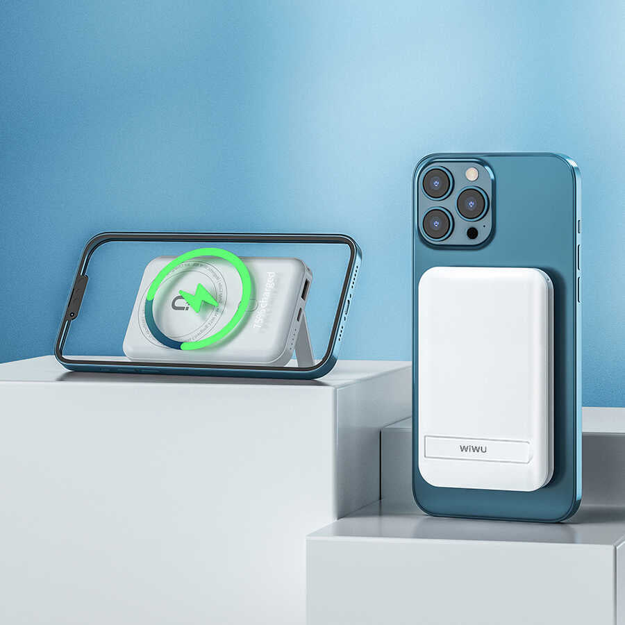 Wiwu SC10000 M-safe Mıknatıslı Wireless Powerbank