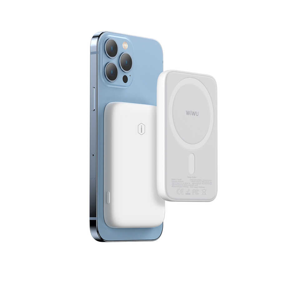 Wiwu SC5000A M-safe Mıknatıslı Wireless Powerbank