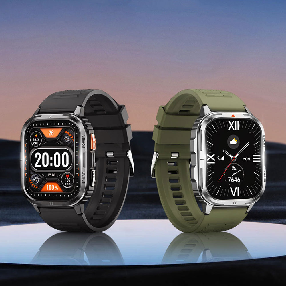 Wiwu SW05 Smart Watch İOS ve Android Uyumlu TFT Ekranlı IP68 Sertifikalı Akıllı Saat