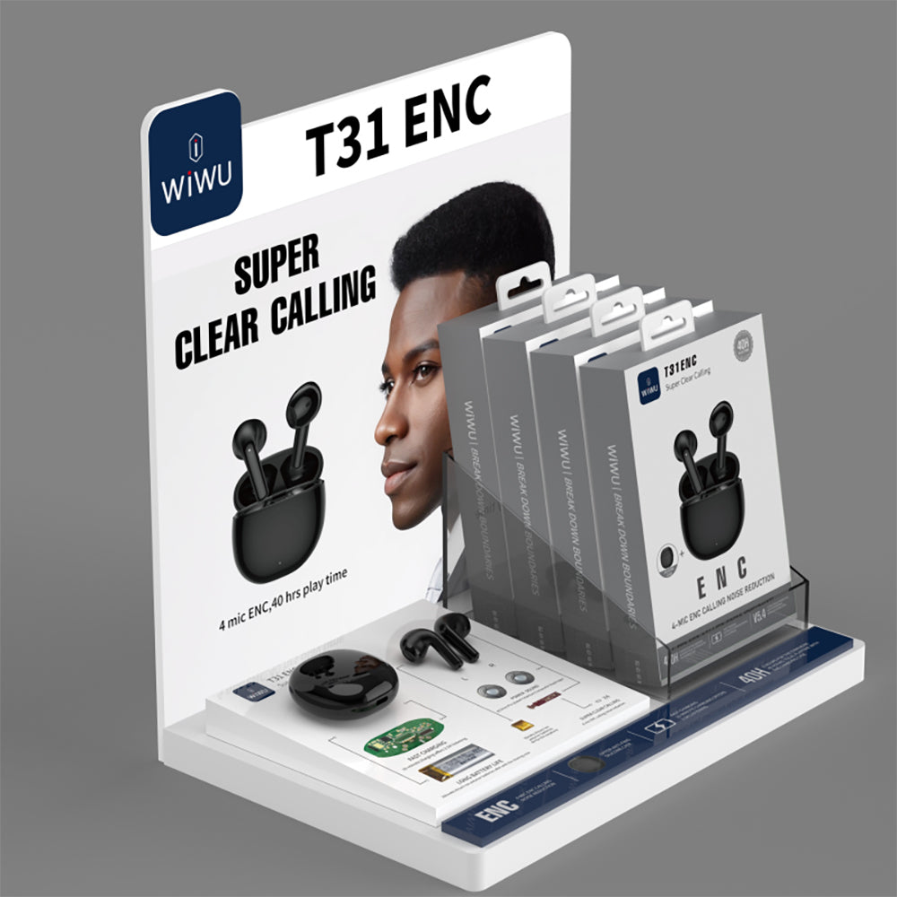 Wiwu T31 ENC Teknolojili TWS Kulak İçi Bluetooth Kulaklık v5.4