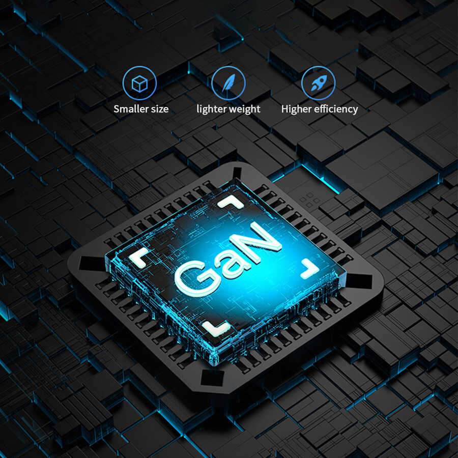 Wiwu TR257-AEU Mini GaN Tech 120W Power Adaptör