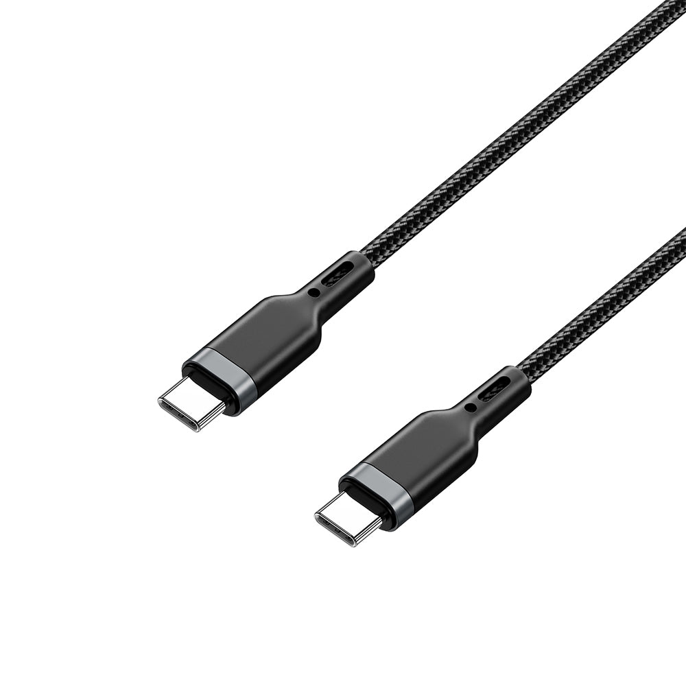 Wiwu Wi-C013 Platinum Serisi Type-C to Type-C Hızlı Şarj Özellikli Data ve Şarj Kablosu 100W 1.2m